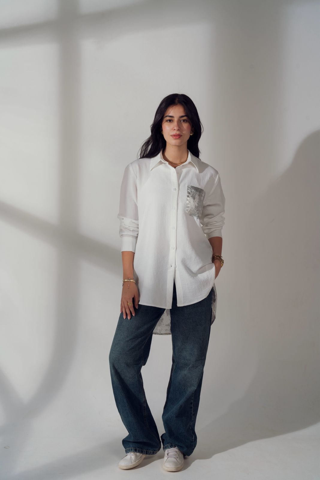 stardust shirt in silver