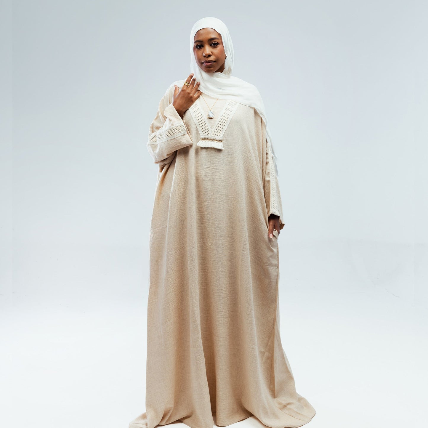 Embroidered Abaya