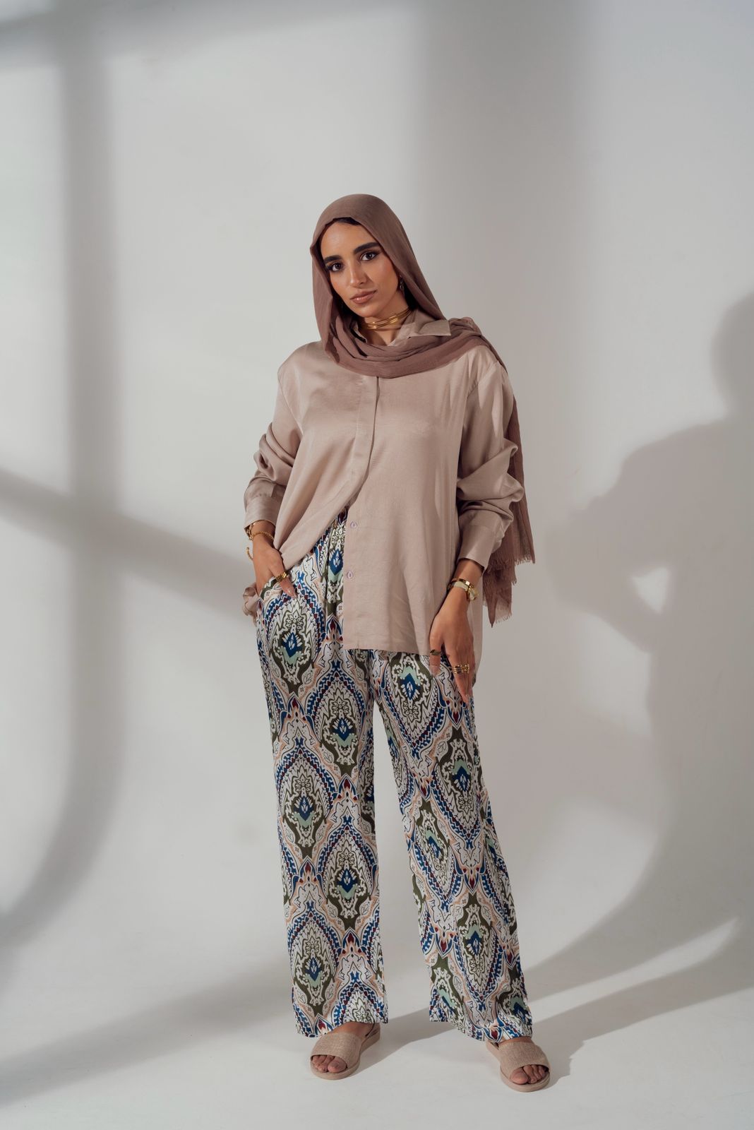 Patterned Pants