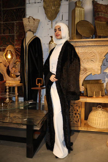 Velvet Kaftan - Black