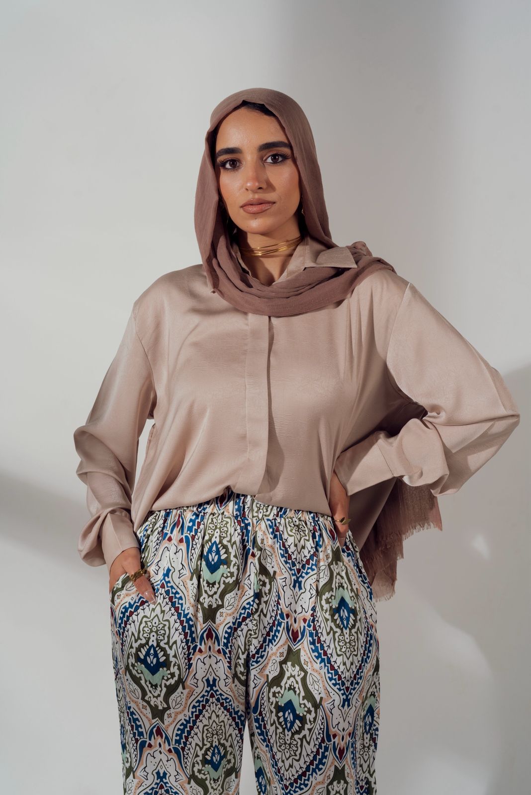 Patterned Pants