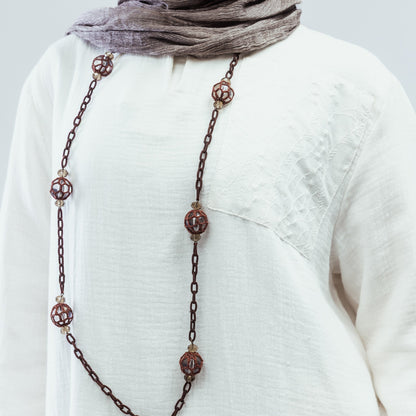 Zahra Abaya - White