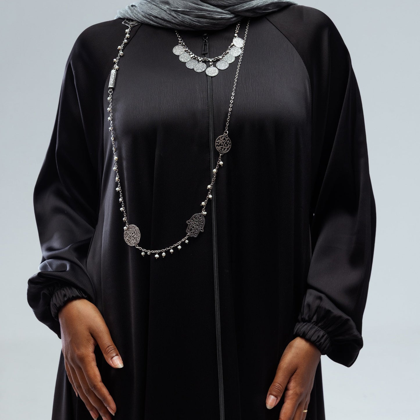 Luxury Satin Abaya