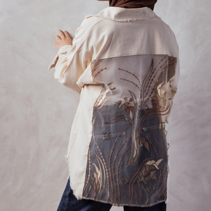 Lace Back Shirt
