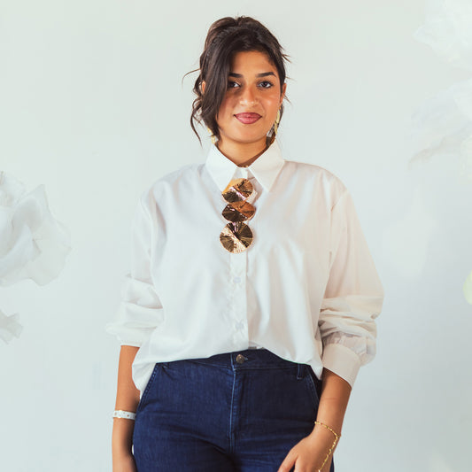 Gold Button Shirt