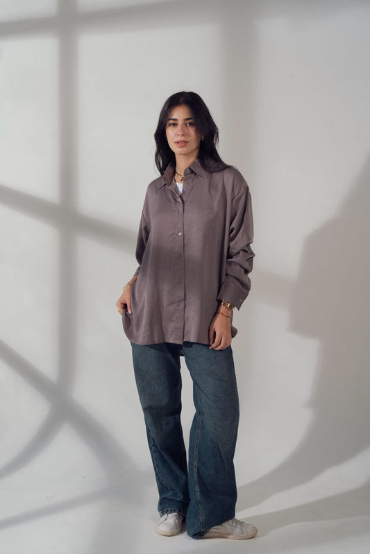 urban shirt in brown