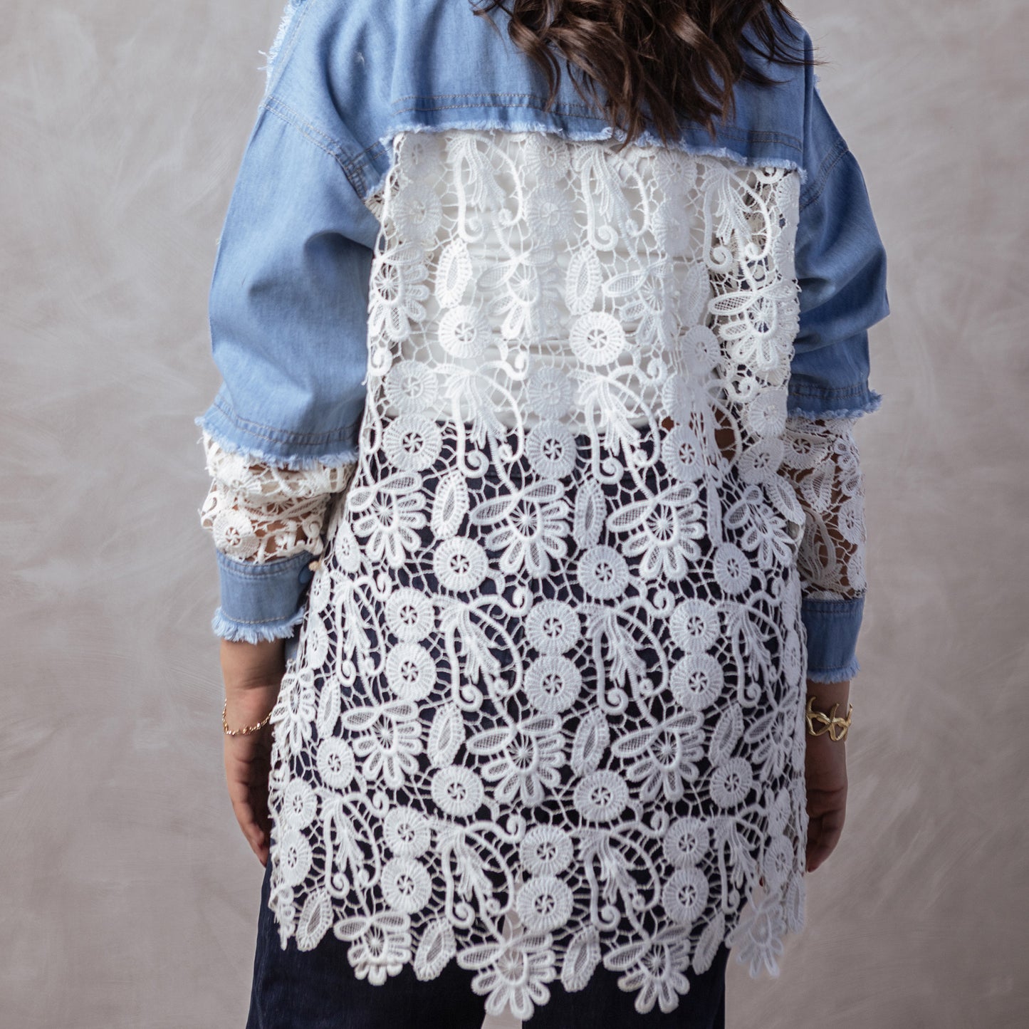 Floral Denim Shirt