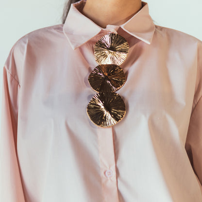 Gold Button Shirt