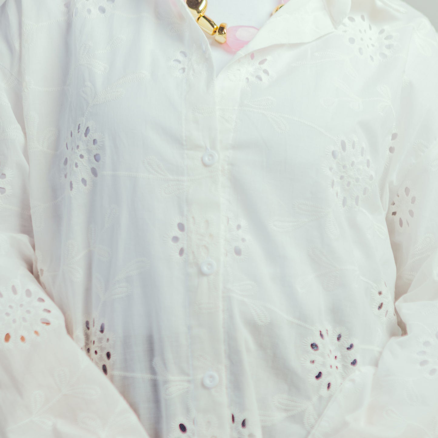 Embroidered Cotton Shirt