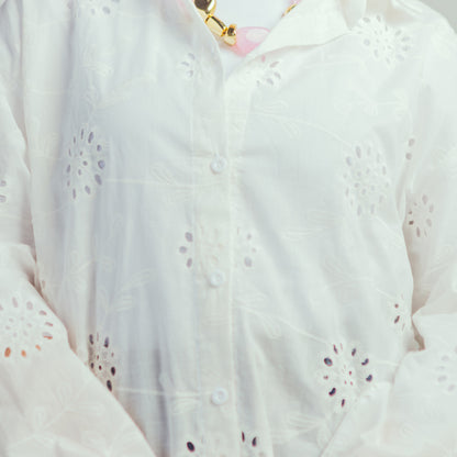 Embroidered Cotton Shirt