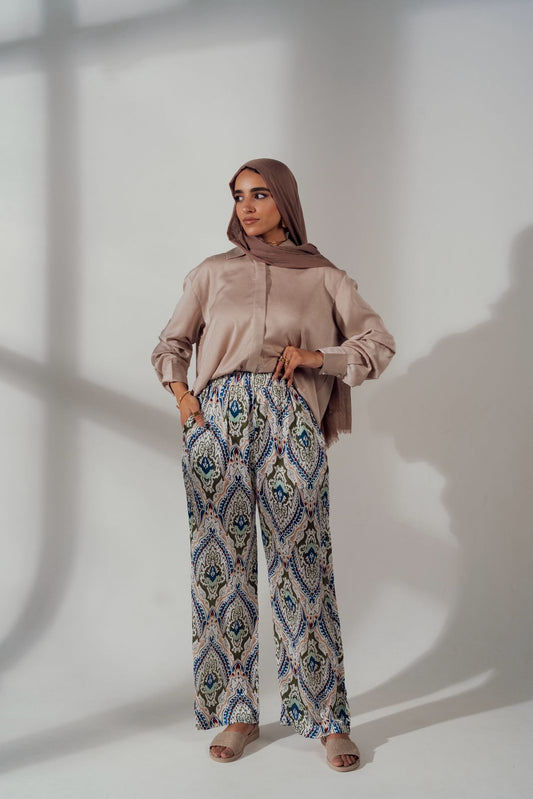 Patterned Pants