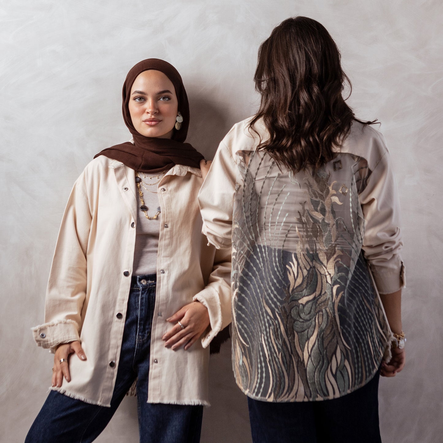 Lace Back Shirt