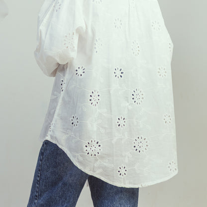Embroidered Cotton Shirt