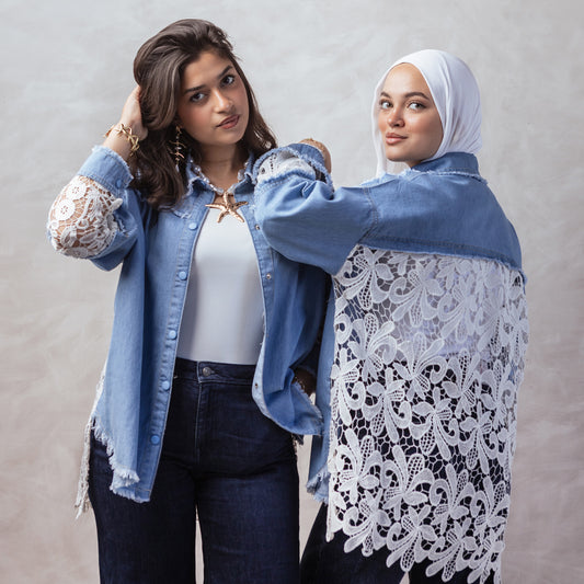 Floral Denim Shirt