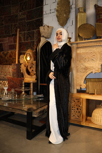 Velvet Kaftan - Black