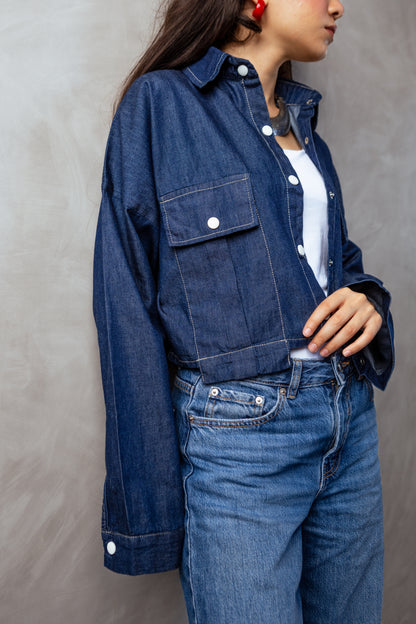 Cropped Denim jacket