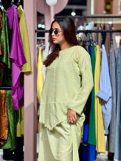 Pure Linen Set - Mint