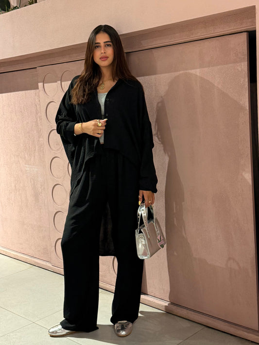 casual  set in black