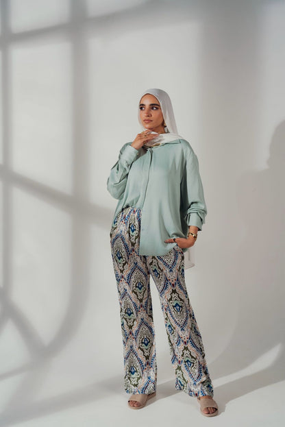 Patterned Pants